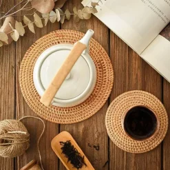 The Jute Table Küche & Esszimmer-Premium-Feuerstelle für den Außenbereich – unverzichtbar für Treffen im Garten