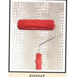 The Gilded Nest Heimwerkzeuge-Präge-Farbroller – Dekoratives Wandkunst-Werkzeug