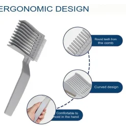 PureGlow Männerpflege|Körperpflege-Professioneller Haarkamm – einfaches Styling-Tool