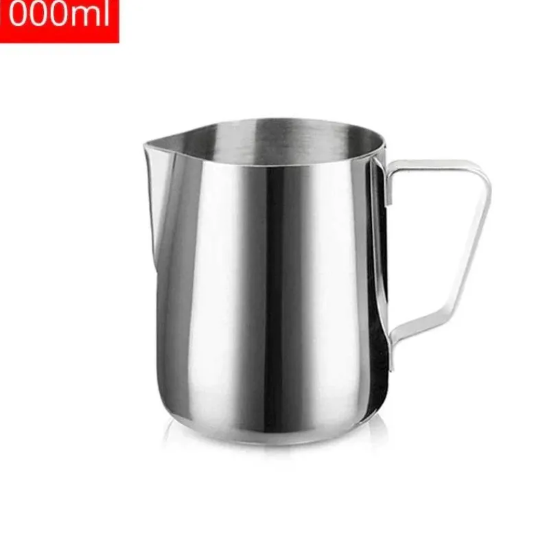 Tom Küche & Esszimmer-Professioneller Milchaufschäumkrug aus Edelstahl für Lattes und Cappuccinos