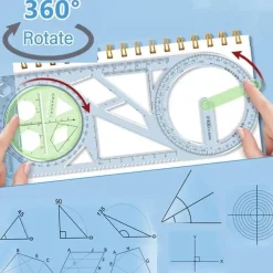 Comfort u0026 Style Gadgets Für Zuhause-Präzisionslineal – Mehrwinkel-Zeichenwerkzeug für Mathematik und Kunst