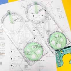 Comfort u0026 Style Gadgets Für Zuhause-Präzisionslineal – Mehrwinkel-Zeichenwerkzeug für Mathematik und Kunst