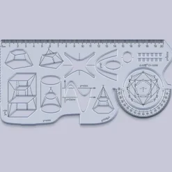 Comfort u0026 Style Gadgets Für Zuhause-Präzisionslineal – Mehrwinkel-Zeichenwerkzeug für Mathematik und Kunst