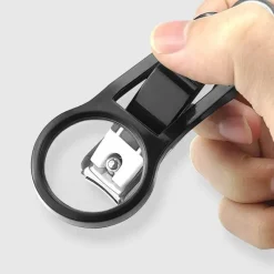 PureGlow Männerpflege|Frauenpflege-Präzisions-Nagelknipser – Vergrößernder Clear Cut Trimmer