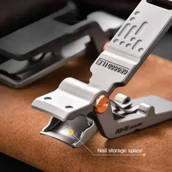 PureGlow Männerpflege|Frauenpflege-Präzisions-Nagelknipser aus Edelstahl – Werkzeug zum Trimmen dicker Nägel