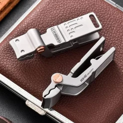 PureGlow Männerpflege|Frauenpflege-Präzisions-Nagelknipser aus Edelstahl – Werkzeug zum Trimmen dicker Nägel