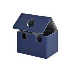 Tabletop Artistry Spielzeug & Spiele-PU Leather Card Deck Box with Dice Tray – Holds 200+ Sleeved Cards