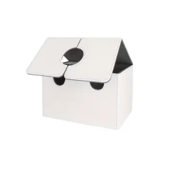 Tabletop Artistry Spielzeug & Spiele-PU Leather Card Deck Box with Dice Tray – Holds 200+ Sleeved Cards