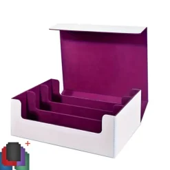 Tabletop Artistry Spielzeug & Spiele-PU Leather Trading Card Storage Box – Holds 1800+ Cards