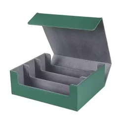 Tabletop Artistry Spielzeug & Spiele-PU Leather Trading Card Storage Box – Holds 1800+ Cards