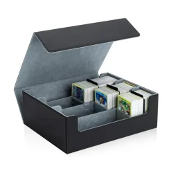 Tabletop Artistry Spielzeug & Spiele-PU Leather Trading Card Storage Box – Holds 1800+ Cards