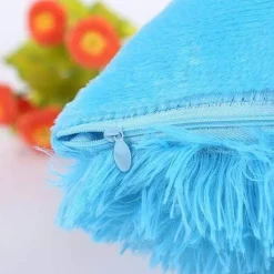 Plush Perch Bettzeug-Puffy Fuzzy Kissenbezüge - Weiche, haarige Kissenbezüge