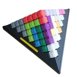 The Decor Haven Babyspielzeug-Pyramidenbausteine – Intelligentes Stapelspielzeug für Kinder