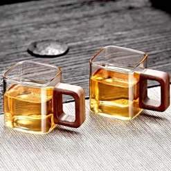 Cup Couture Küche & Esszimmer-Quadratischer Glasbecher „Oslo“