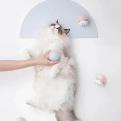 Furendo Haustierzubehör|Reinigungswerkzeuge Für Haustiere-Quallen-Haustiermassagegerät – Beruhigungswerkzeug für Hunde und Katzen