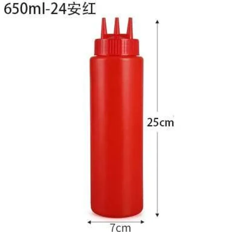 Tom Küche & Esszimmer-Quetschflaschen-Set - Gewürzspender für Saucen und Öle