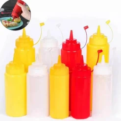 Tom Küche & Esszimmer-Quetschflaschen-Set - Soßen- und Dressingspender