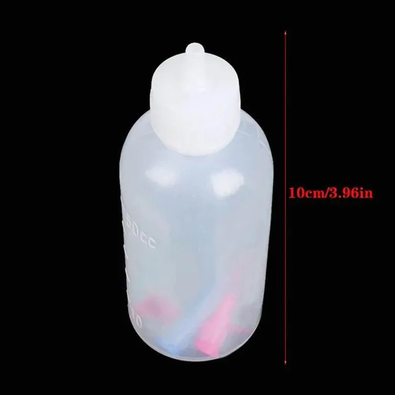 Tom Küche & Esszimmer-Quetschflaschen-Set zum Kuchendekorieren – 50 ml mit Düsen