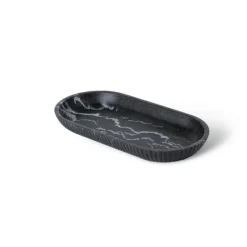 Aqua Essence Badezimmer-Raine Sandstone Bathroom Accessories - Elegant Stone Bathroom Set