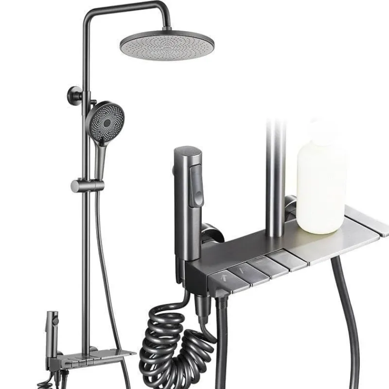 The Blissful Bath Badezimmer-Rainfall Shower Set - Stylish Bathroom Fixture