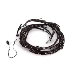 Bright Accents Beleuchtung-Rattan-Lichterketten – Dekorative Zweig-Lichterkette