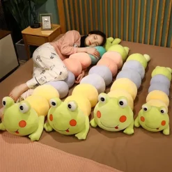 Plush Perch Bettzeug-Raupen-Plüschkissen – weiches süßes Spielzeug