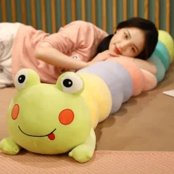 Plush Perch Bettzeug-Raupen-Plüschkissen – weiches süßes Spielzeug