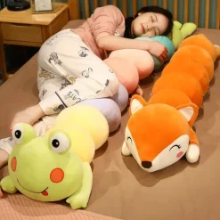 Plush Perch Bettzeug-Raupen-Plüschkissen – weiches süßes Spielzeug