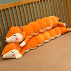 Plush Perch Bettzeug-Raupen-Plüschkissen – weiches süßes Spielzeug