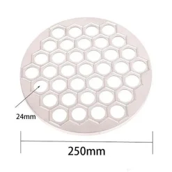 Tom Küche & Esszimmer-Ravioli-Maker aus Aluminium – Teigtaschenform zum Pelmeni-Kochen