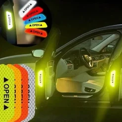 Wild u0026 Free Gear Autozubehör|Automobilindustrie-Reflektierende Sicherheitsaufkleber - 4 Stück City Light Decals