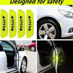 Wild u0026 Free Gear Autozubehör|Automobilindustrie-Reflektierende Sicherheitsaufkleber - 4 Stück City Light Decals