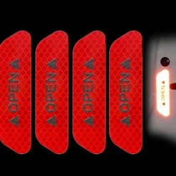 Wild u0026 Free Gear Autozubehör|Automobilindustrie-Reflektierende Sicherheitsaufkleber - 4 Stück City Light Decals