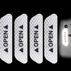 Wild u0026 Free Gear Autozubehör|Automobilindustrie-Reflektierende Sicherheitsaufkleber - 4 Stück City Light Decals