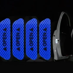 Wild u0026 Free Gear Autozubehör|Automobilindustrie-Reflektierende Sicherheitsaufkleber - 4 Stück City Light Decals