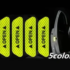 Wild u0026 Free Gear Autozubehör|Automobilindustrie-Reflektierende Sicherheitsaufkleber - 4 Stück City Light Decals