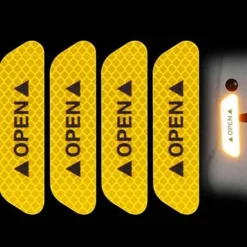 Wild u0026 Free Gear Autozubehör|Automobilindustrie-Reflektierende Sicherheitsaufkleber - 4 Stück City Light Decals