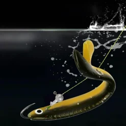 Gear Up u0026 Go Camping-Werkzeuge|Outdoor-Gadgets-Reflektierender Angelköder – weicher, realistischer Köder