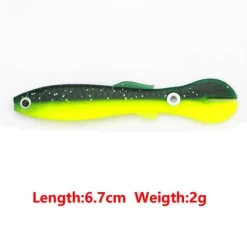 Gear Up u0026 Go Camping-Werkzeuge|Outdoor-Gadgets-Reflektierender Angelköder – weicher, realistischer Köder