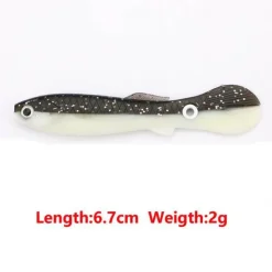 Gear Up u0026 Go Camping-Werkzeuge|Outdoor-Gadgets-Reflektierender Angelköder – weicher, realistischer Köder