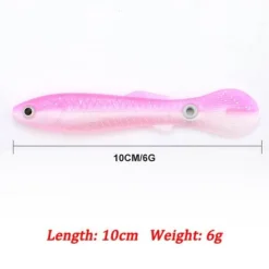 Gear Up u0026 Go Camping-Werkzeuge|Outdoor-Gadgets-Reflektierender Angelköder – weicher, realistischer Köder