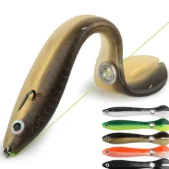 Gear Up u0026 Go Camping-Werkzeuge|Outdoor-Gadgets-Reflektierender Angelköder – weicher, realistischer Köder