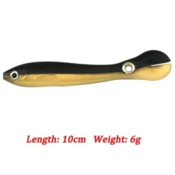 Gear Up u0026 Go Camping-Werkzeuge|Outdoor-Gadgets-Reflektierender Angelköder – weicher, realistischer Köder