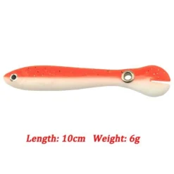 Gear Up u0026 Go Camping-Werkzeuge|Outdoor-Gadgets-Reflektierender Angelköder – weicher, realistischer Köder