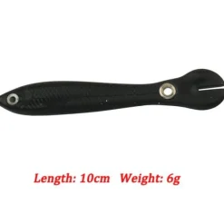 Gear Up u0026 Go Camping-Werkzeuge|Outdoor-Gadgets-Reflektierender Angelköder – weicher, realistischer Köder