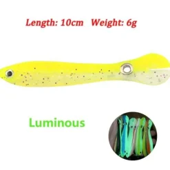 Gear Up u0026 Go Camping-Werkzeuge|Outdoor-Gadgets-Reflektierender Angelköder – weicher, realistischer Köder