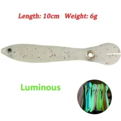 Gear Up u0026 Go Camping-Werkzeuge|Outdoor-Gadgets-Reflektierender Angelköder – weicher, realistischer Köder