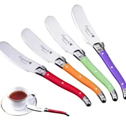 Tom Küche & Esszimmer-Regenbogen-Buttermesser – Bunter Aufstrich für Frühstücksdessert