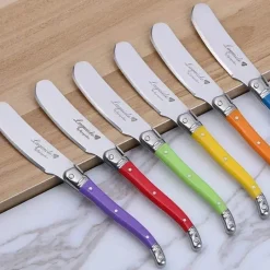 Tom Küche & Esszimmer-Regenbogen-Buttermesser – Bunter Aufstrich für Frühstücksdessert