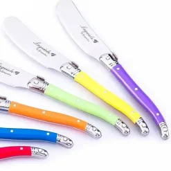 Tom Küche & Esszimmer-Regenbogen-Buttermesser – Bunter Aufstrich für Frühstücksdessert